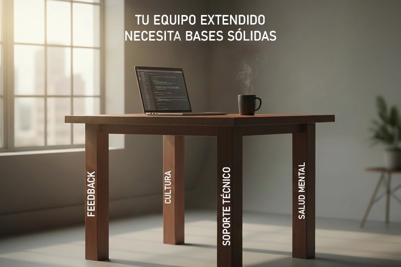 ¿Tu equipo externo suma código o valor real?